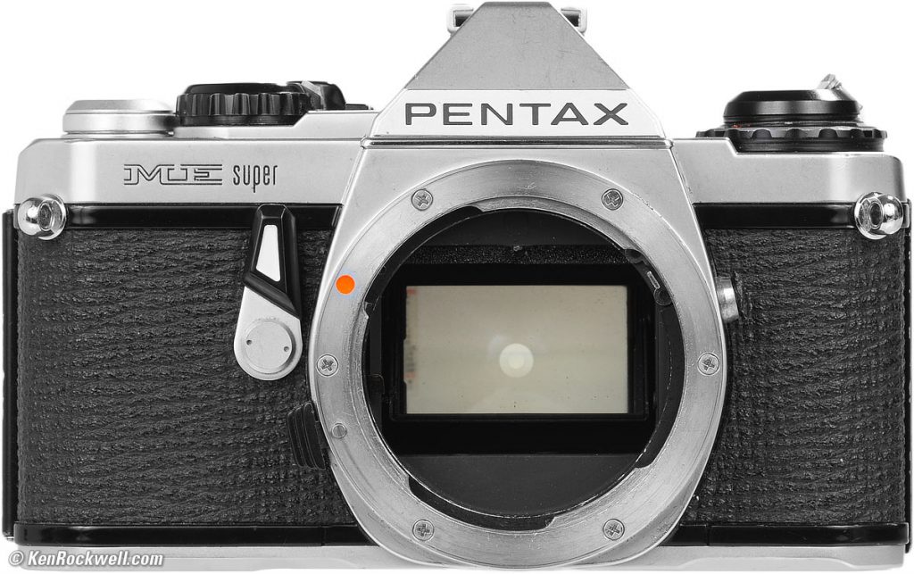 Pentax ME Super 35mm Film SLR Camera with SMC Pentax 50mm f/2.0 Lens