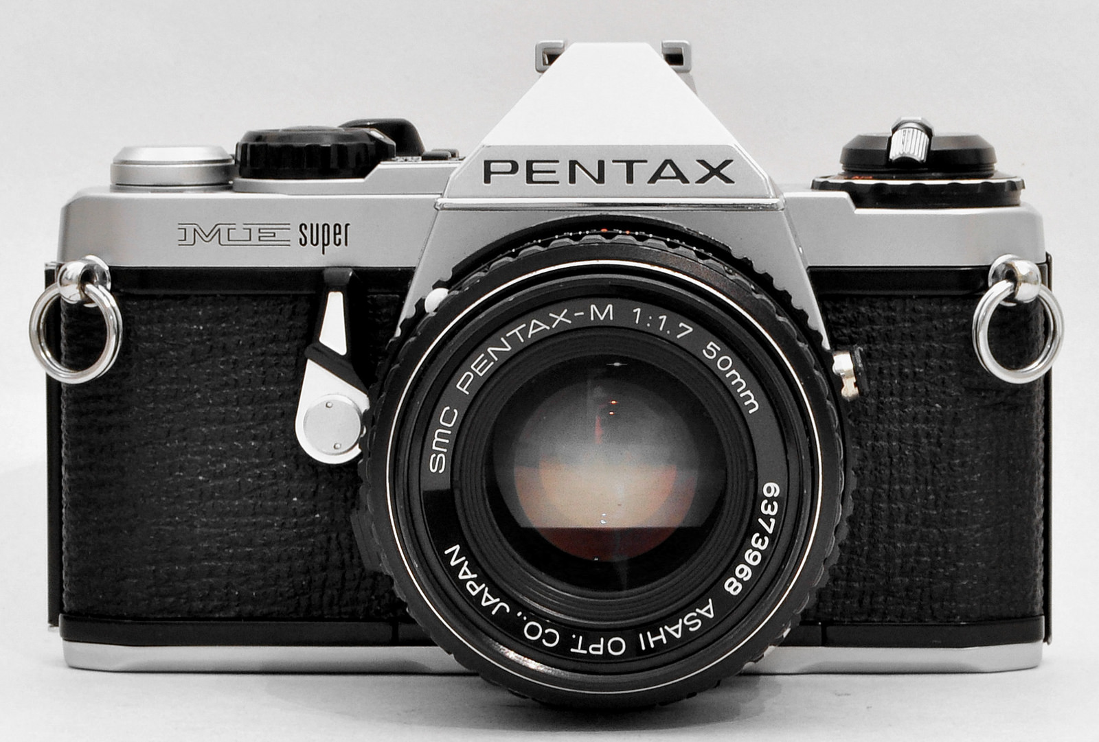 Pentax ME Super 35mm Film SLR Camera with SMC Pentax 50mm f/2.8 Lens