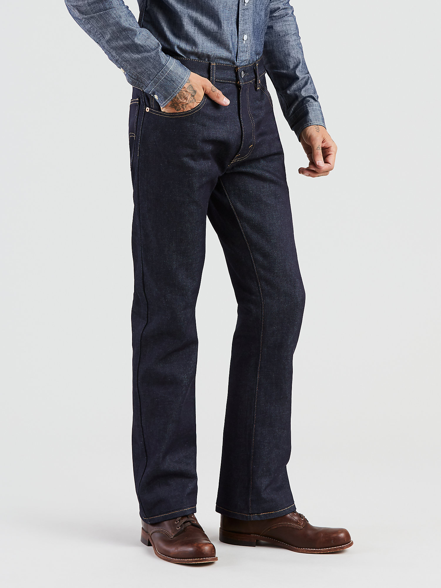 Vintage Levi 517™ Men's Bootcut Jeans - Pucho Marketplace