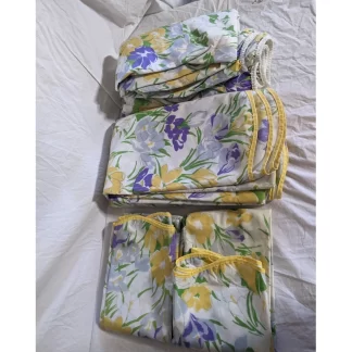 Yellow floral sheets