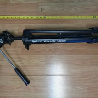 Velbon Victory 480 Tripod & Vel-Flo 8 PH-258 Pan Tilt Head - Camera Video